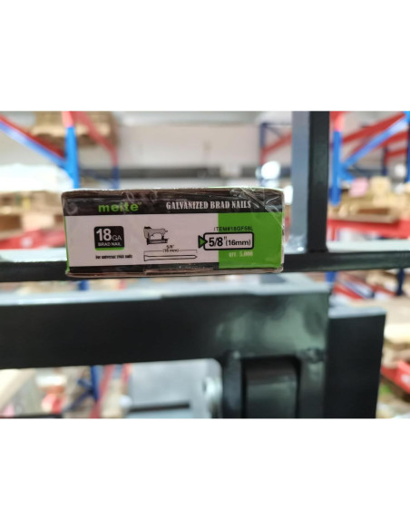 Clavos Brad Galvanizados Meite 18GA 5/8" (5000 Piezas)