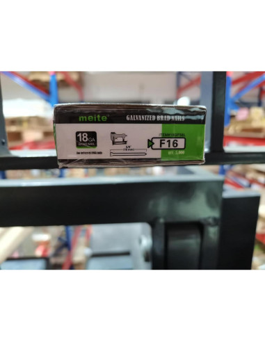 Clavos Brad Galvanizados Meite 18GA 5/8" (5000 Piezas)