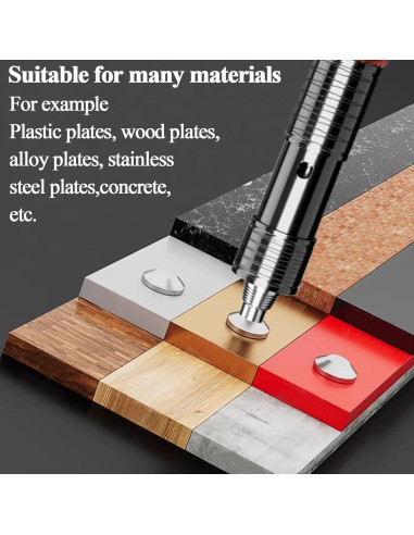 Pistola de Clavos Manual DLronwey con 120 Piezas de Clavos