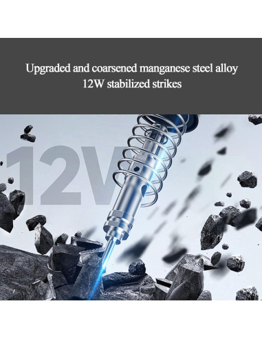 Pistola de Clavos Manual DLronwey con 120 Piezas de Clavos