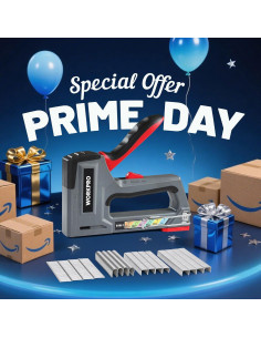 Grapadora Manual 6-en-1 WORKPRO con 4000 Grapas para Tapicería 2