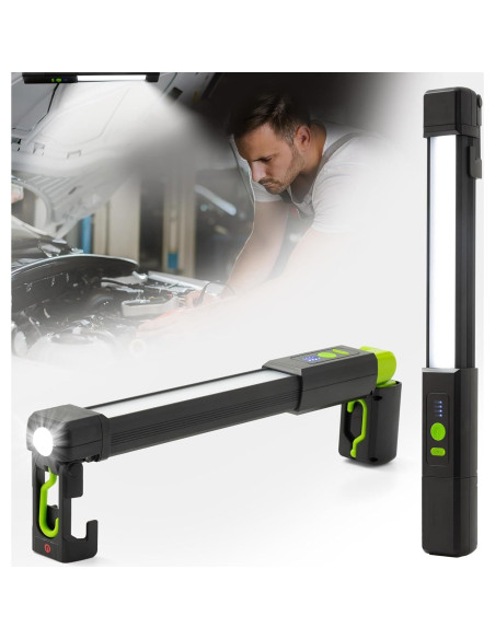 Luz de Trabajo LED Magnética Autofield 1500LM Recargable 4400mAh