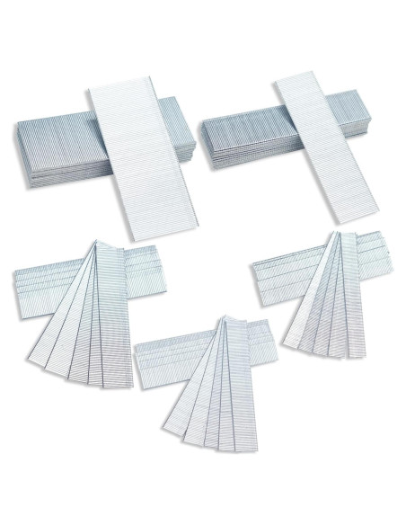 Clavos Brad 18GA Galvanizados PINOZE 5000 Piezas 5 Tamaños