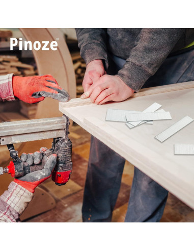 Clavos Brad 18GA Galvanizados PINOZE 5000 Piezas 5 Tamaños
