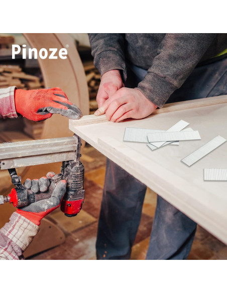 Clavos Brad 18GA Galvanizados PINOZE 5000 Piezas 5 Tamaños