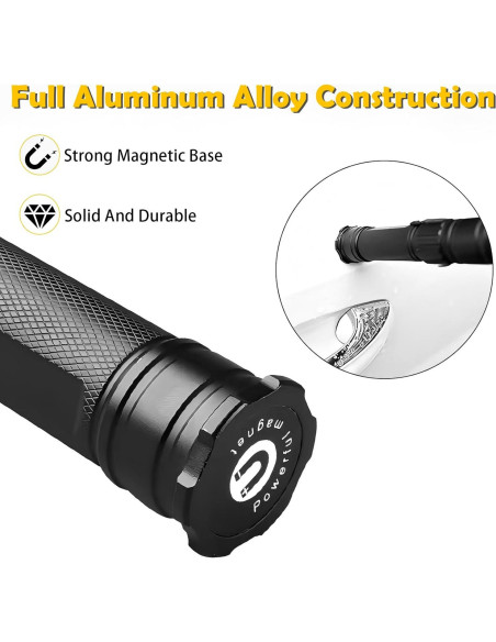 Luz de trabajo LED recargable TOMATOCAT FANMAO001 5 modos