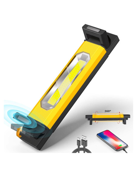 Luz de Trabajo LED Yzoni 2800LM Batería 4400mAh Magnética