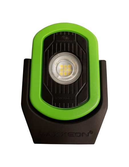 Luz de Trabajo Recargable MAXXEON MXN00811 Verde 720 Lúmenes