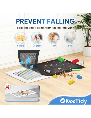 Cubiertas de Ventilación Magnéticas KeeTidy 4x10" Paquete de 4