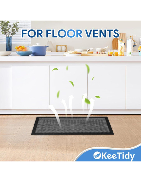 Cubiertas de Ventilación Magnéticas KeeTidy 4x10" Paquete de 4