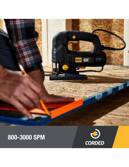 Sierra de Vaivén Eléctrica CAT DX57U 7A - 3.18 kg