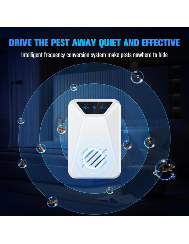 6 Repelentes Ultrasónicos Lickoon para Insectos y Roedores