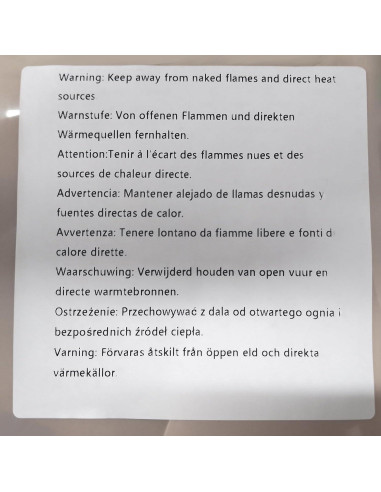 Película de Ventana de Privacidad XhuangTech 30x120cm PVC Blanco