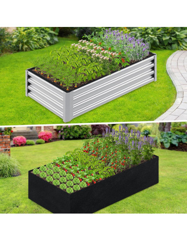 Bolsa de Jardín Niuyhe 128 Galones 1.83x0.91x0.30m Tela