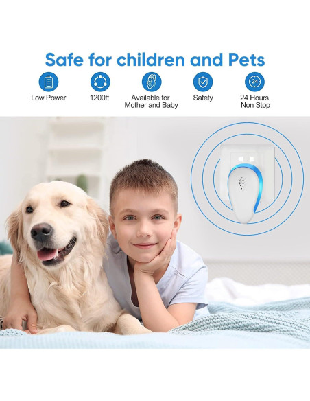 Trampas Ultrasónicas WAYSLA para Plagas - Paquete de 6