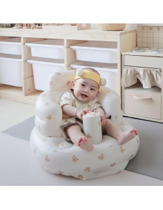 Asiento Inflable para Bebés EKEPE - Cabeza de Oso con Ventosas 2