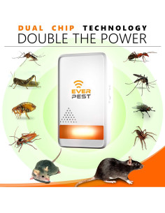 Repelente Ultrasónico de Plagas Ever Pest - 2 Unidades 2