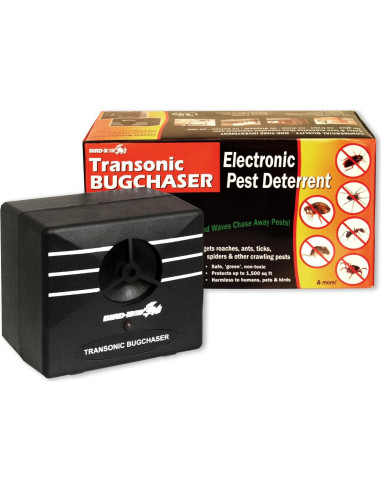 Dispositivo Ahuyentador Ultrasonido Bird-X TX-BUG para Insectos