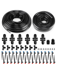 Kit de Riego por Goteo OARSE 68m con Accesorios Ajustables