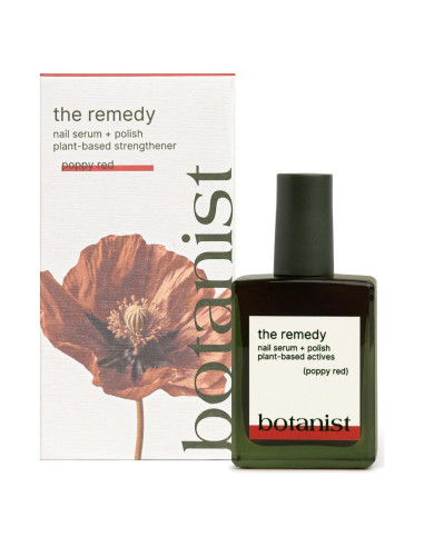 Esmalte Fortalecedor Botanist The Remedy 14g - Rojo Amapola