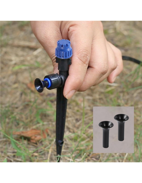 Kit de riego por goteo CHEYEEHOME 10m con goteros ajustables