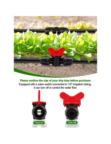 Kit de Conectores de Riego Kalolary 24 Piezas 1/2"