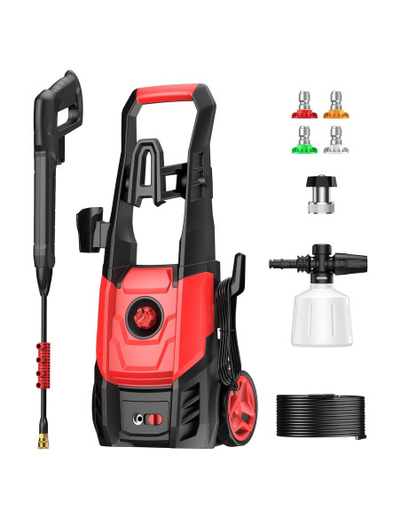 Lavadora a Presión Eléctrica STEELITE 9.5 L/min 4 Boquillas