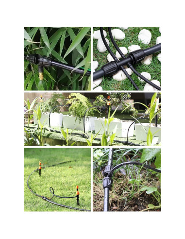 Kit de Conectores de Riego Kalolary 24 Piezas 1/2"