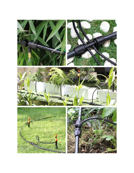 Kit de Conectores de Riego Kalolary 24 Piezas 1/2"