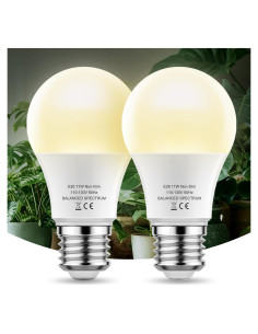 Bombilla LED de Crecimiento E26 WEEGrow 11W Espectro Completo - Paquete de 2
