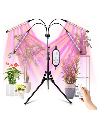 Lámpara de Cultivo LED Espectro Completo Yentbokj 38-160 cm