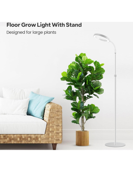 Luz de Crecimiento LED Garpsen 170 cm Espectro Completo