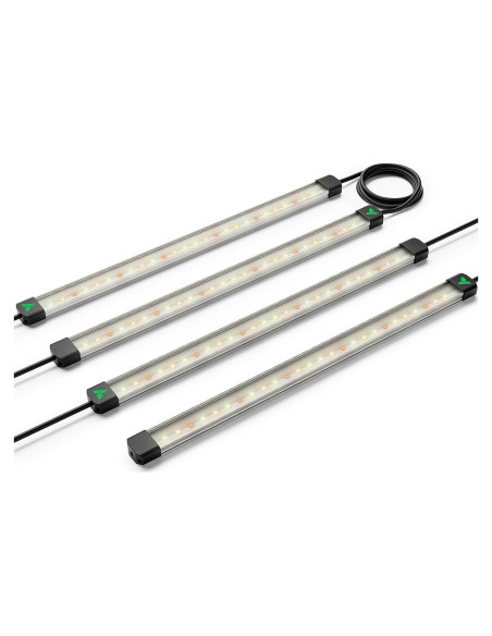 VIVOSUN Luz LED de Cultivo 50W 4 Barras Espectro Completo