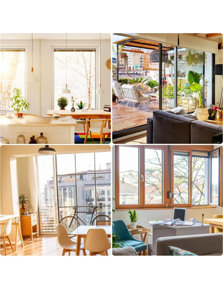 Kit de Reparación de Pantallas de Ventana FLYZZZ 121.9x299.7cm Gris