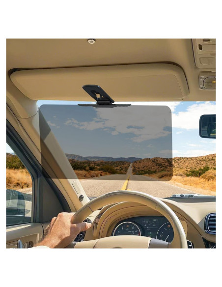 Extensor de Visera Solar GlideSpark UV400 para Coche