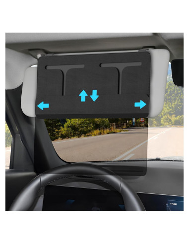 Extensor de Visera Solar ZDDGNN Polarizado UV400 Negro