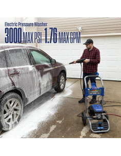 Lavadora a Presión Eléctrica Westinghouse WPX3000e 3000 PSI 2