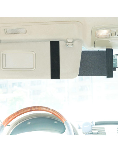 Organizador de Visera Solar TFY - Soporte para Gafas y Accesorios