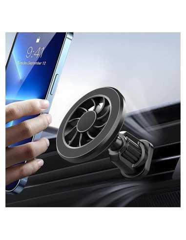 Soporte Magnético para Teléfono Mandark, Montaje en Ventilación