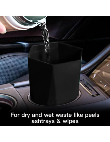 Basurero de Auto YIOVVOM Compacto Impermeable con 90 Bolsas