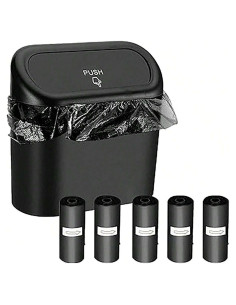 Basurero Mini a Prueba de Fugas RAMMASUN con 150 Bolsas