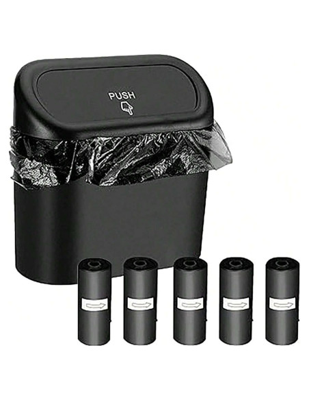 Basurero Mini a Prueba de Fugas RAMMASUN con 150 Bolsas