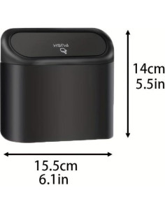 Basurero Mini a Prueba de Fugas RAMMASUN con 150 Bolsas 2