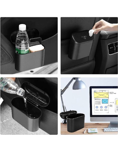 Basurero Mini a Prueba de Fugas RAMMASUN con 150 Bolsas