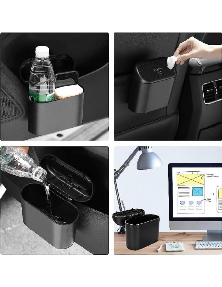 Basurero Mini a Prueba de Fugas RAMMASUN con 150 Bolsas