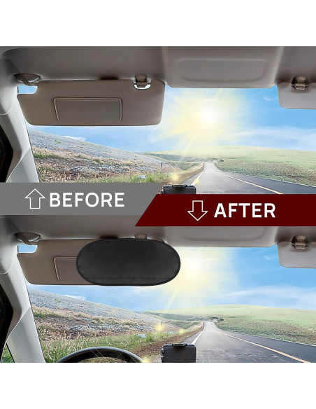 Extensor de Visera Solar PSLER Anti Deslumbrante 37x17cm