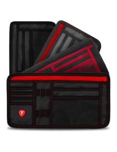 Organizador de Visera de Coche Firestone 1-Pack 8 Compartimentos