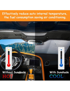 Protector Solar Parabrisas Fgtagtal Chevrolet Corvette C7 2014-2019 2