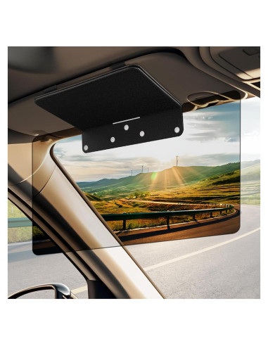 Extensor de Visera Solar ZDDGNN UV400 Ajustable Negro