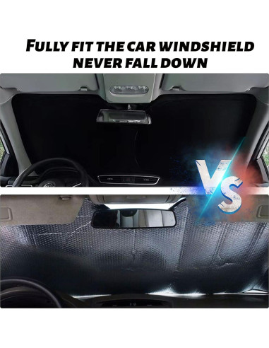 Pantalla Solar Parabrisas Moricere para Ford F150 2009-2014